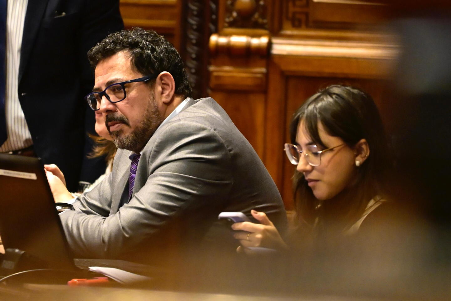 Secretario de Presidencia, Alejandro Sánchez.