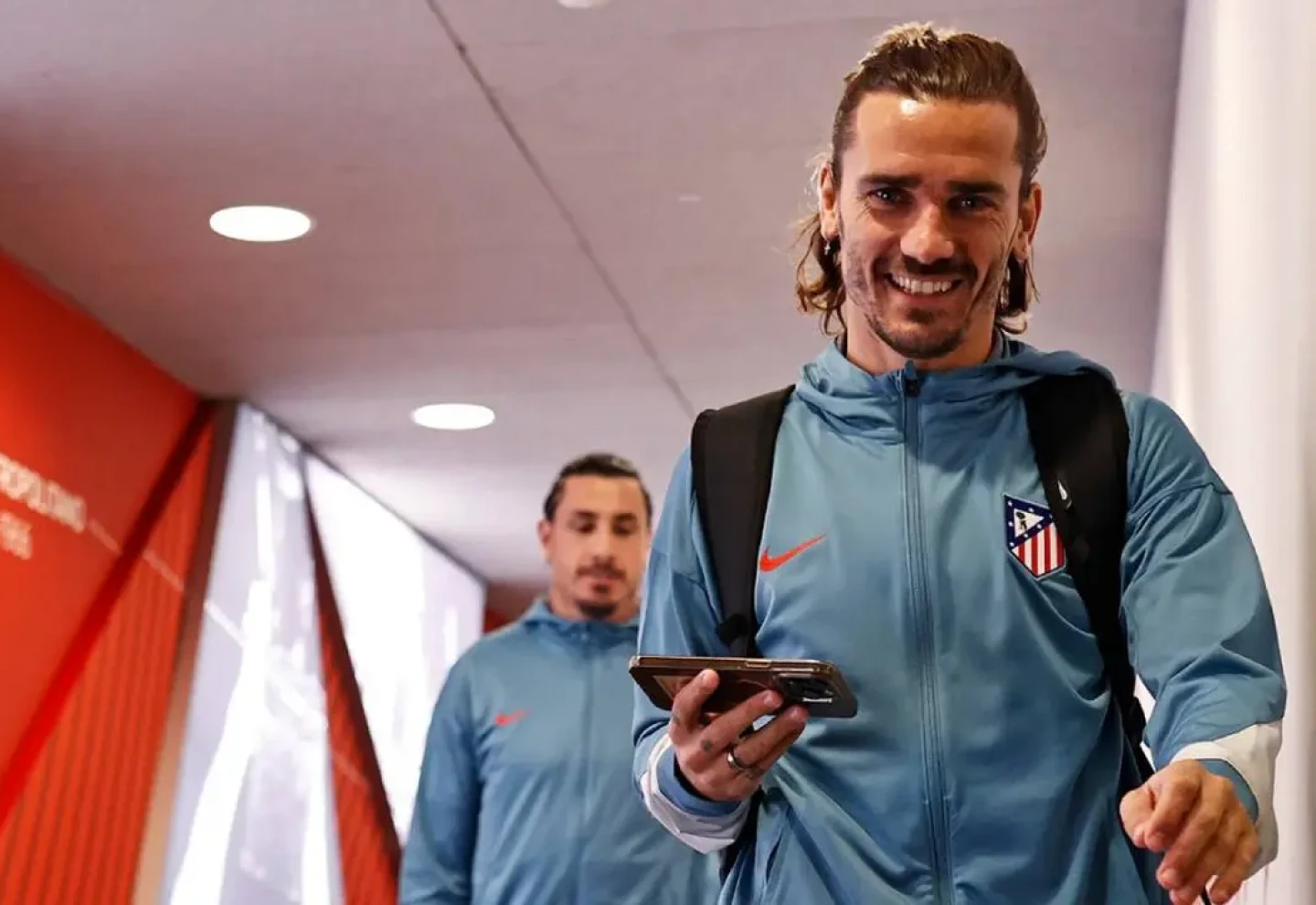 Antoine Griezmann en el Atlético de Madrid.