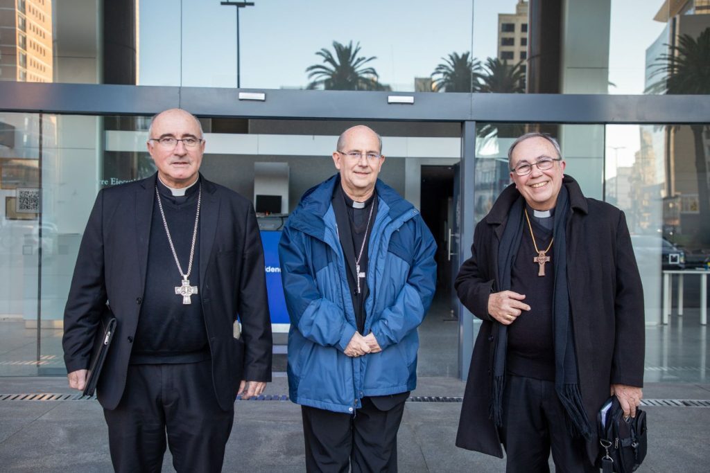 Daniel Sturla, Milton Tróccoli y Heriberto Bodeant a