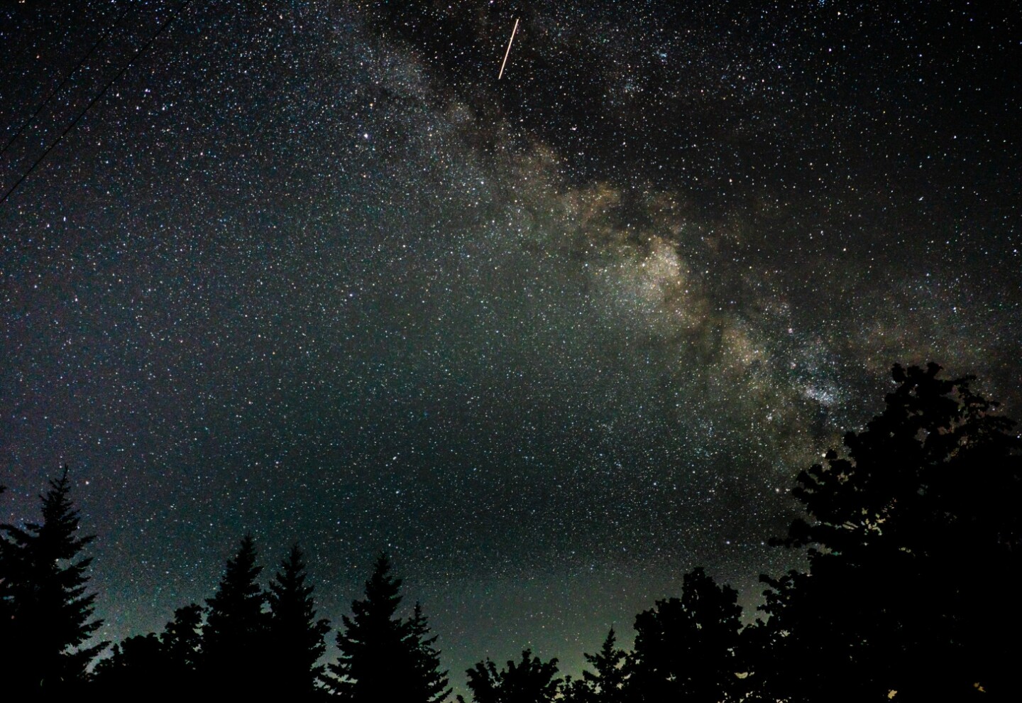Lluvia de meteoros.