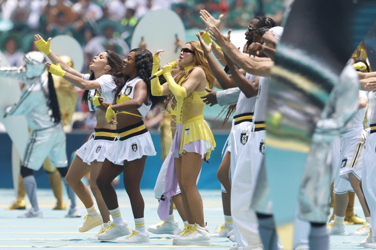 Shakira en la inauguración del Mundial de la FIFA 2026.