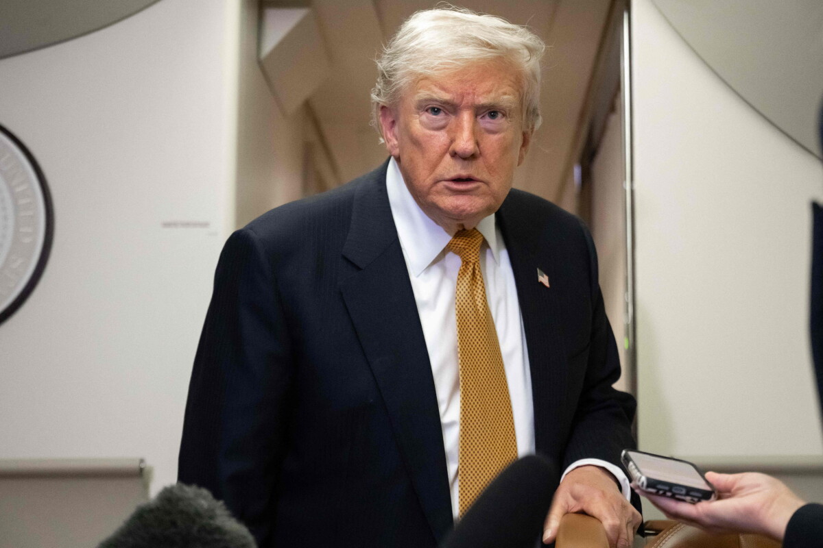 El presidente de Estados Unidos, Donald Trump.
