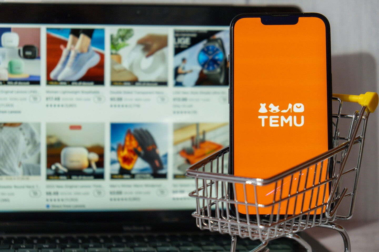 Aplicación de compras china, Temu.