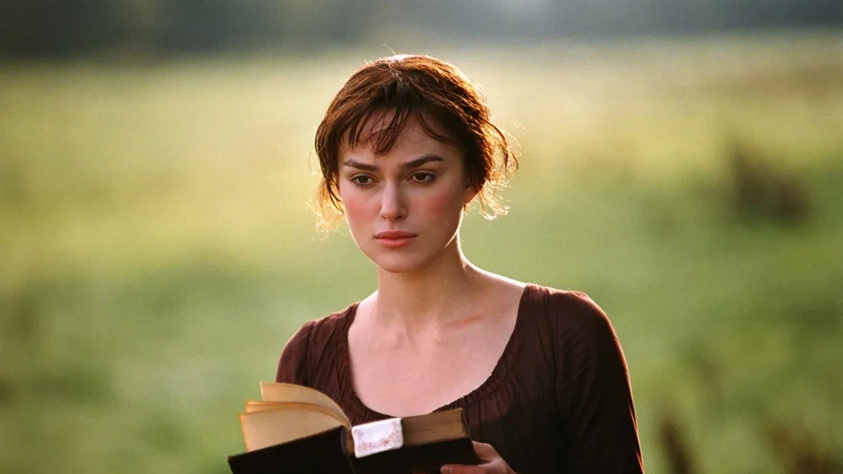 Keira Knightley en "Orgullo y prejuicio".