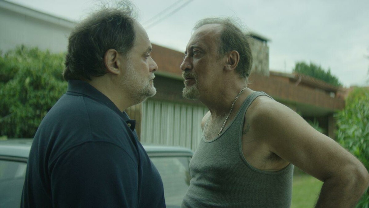 Néstor Guzzini y Roberto Suárez en "Perros"