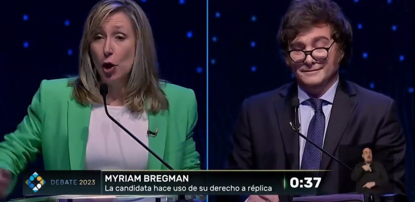 La chicana de Myriam Bregman a Milei: “No es un león, es un gatito ...