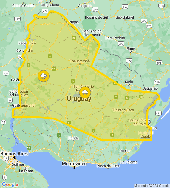 Alerta amarilla 15 de noviembre