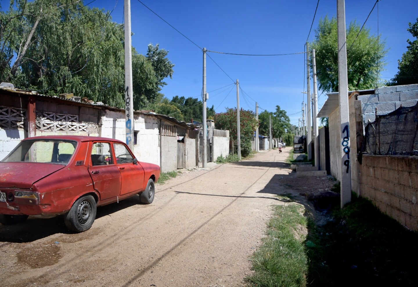 Calles del barrio Nuevo Ellauri.