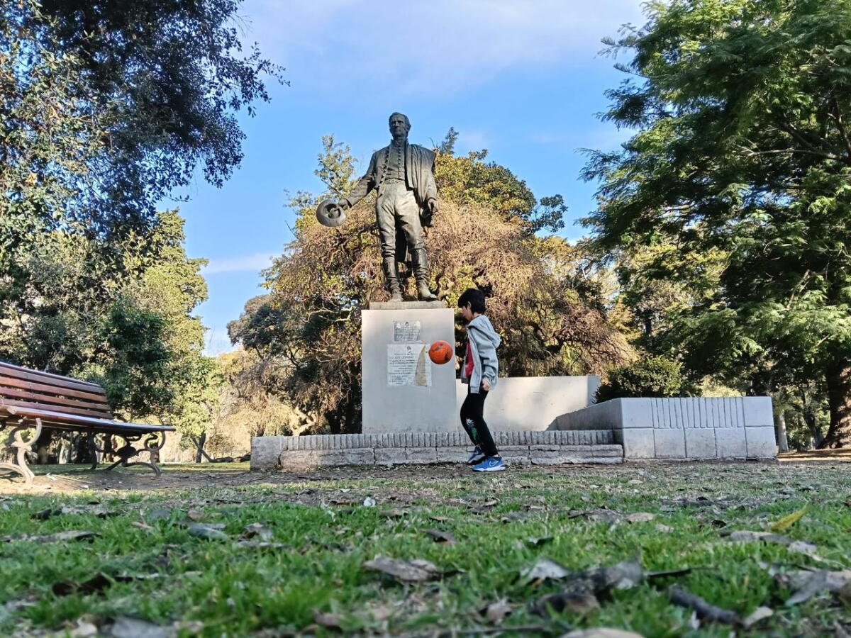 Plaza República Oriental del Uruguay en La Plata.