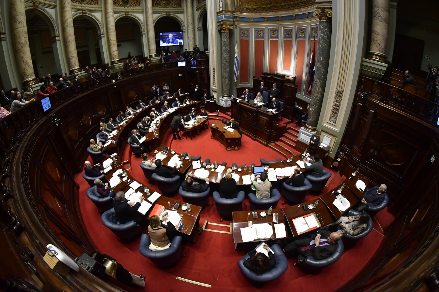 Cámara de Senadores. Foto: Estefanía Leal.