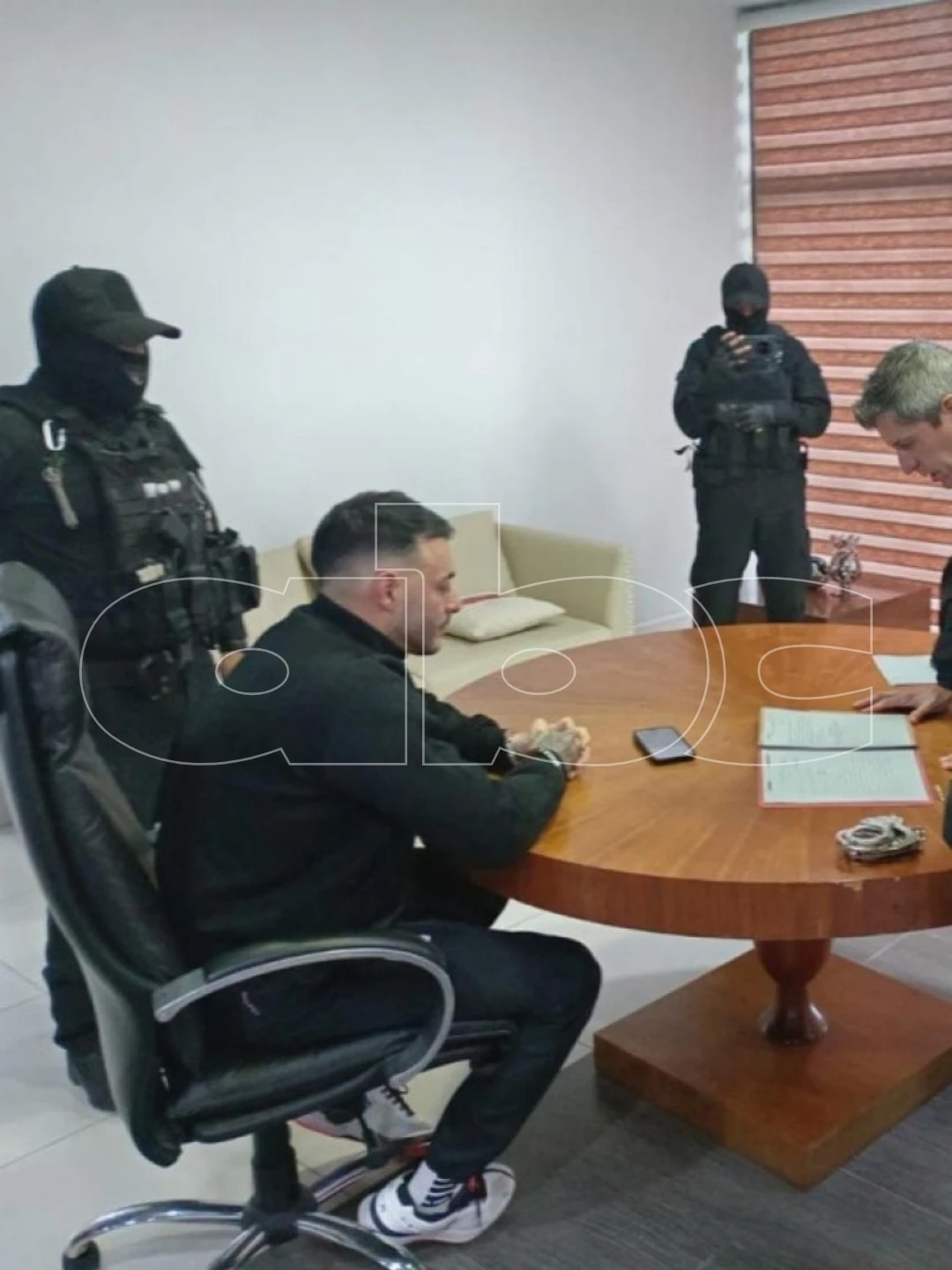 Primeras imágenes de sebastián Marset tras ser detenido en Bolivia