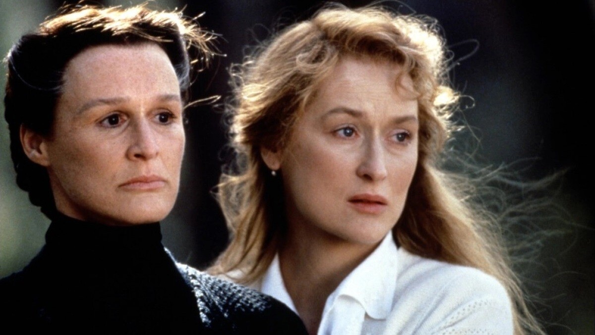 Meryl Streep y Glenn Close en "La casa de los espíritus".