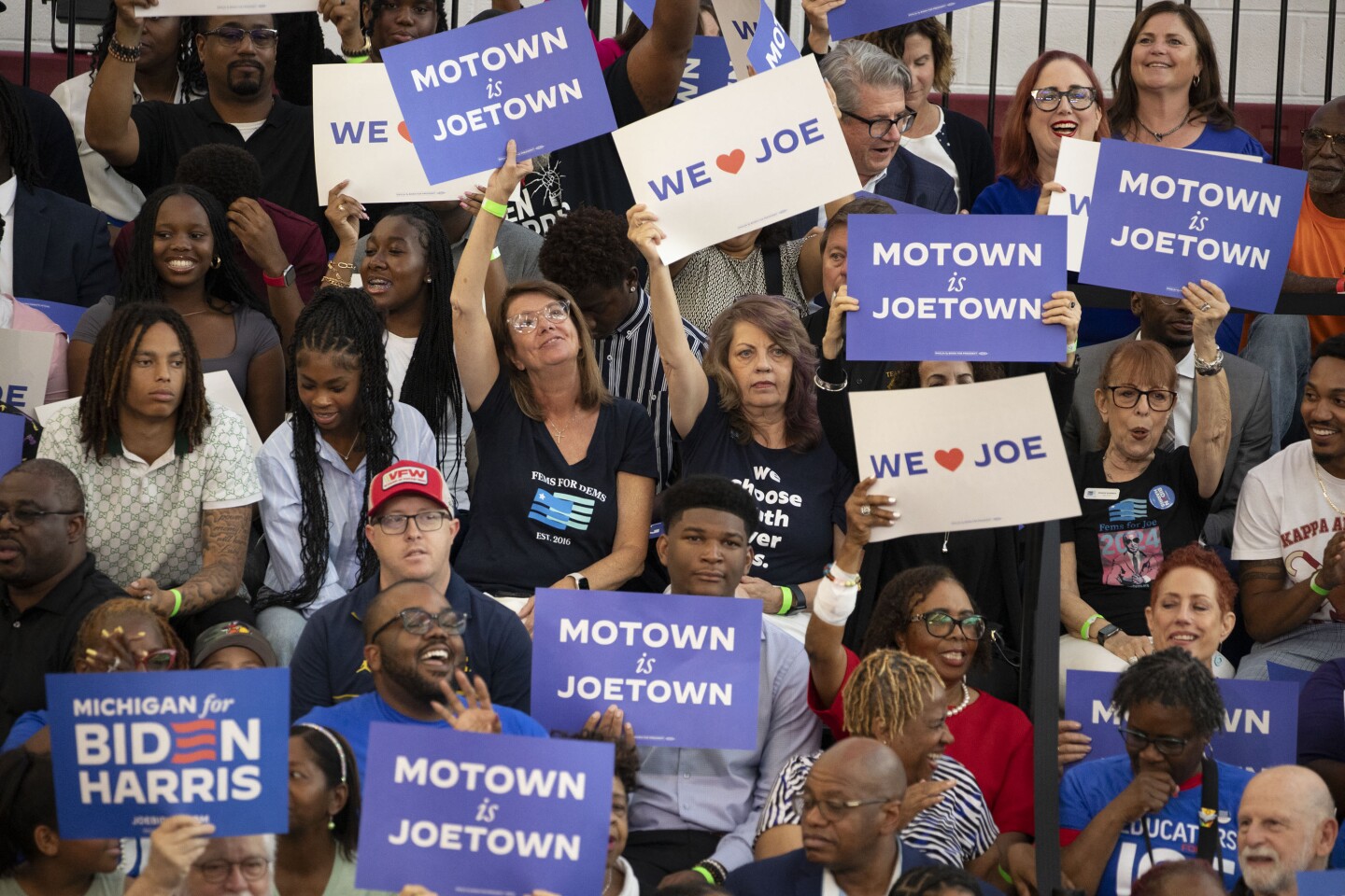 Campaña de Joe Biden en Detroit