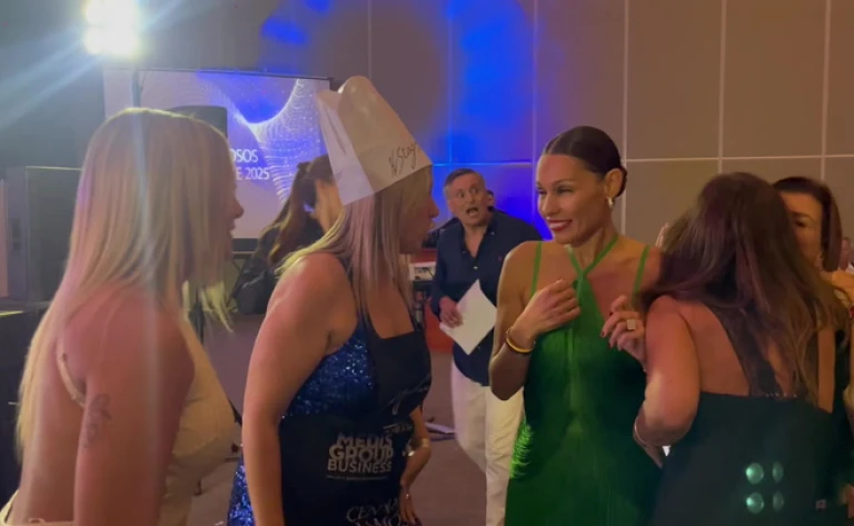 El encuentro de Valeria Ripoll y Pampita en un evento de Punta del Este