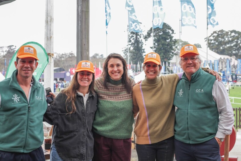 El equipo de la Sociedad Rural de Río Negro.