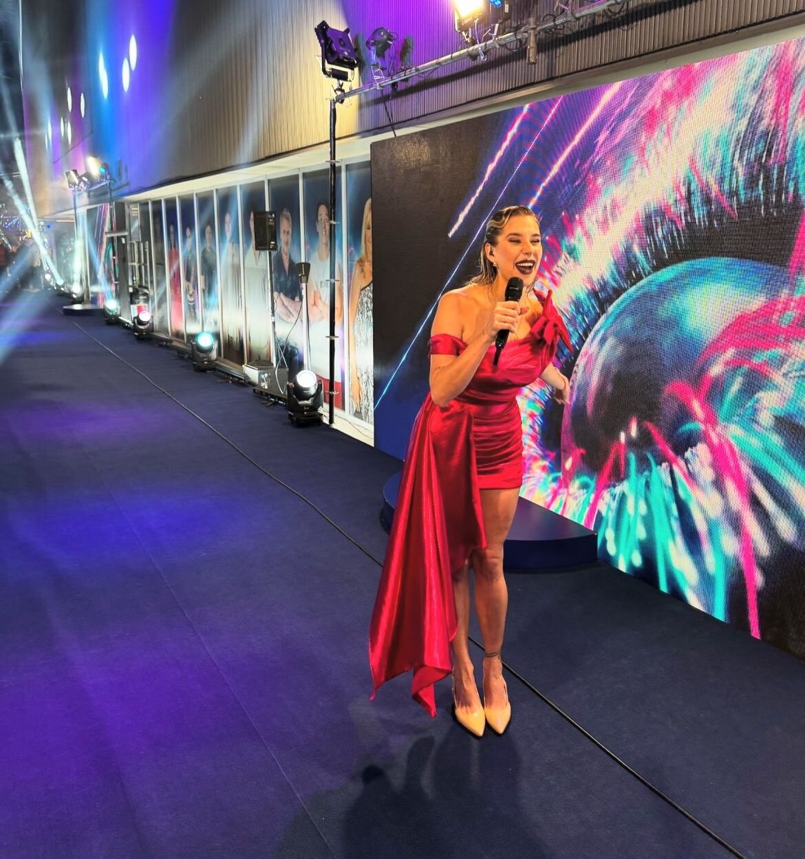 Lucila "La Tora" Villar en la final de "Gran Hermano Argentina".