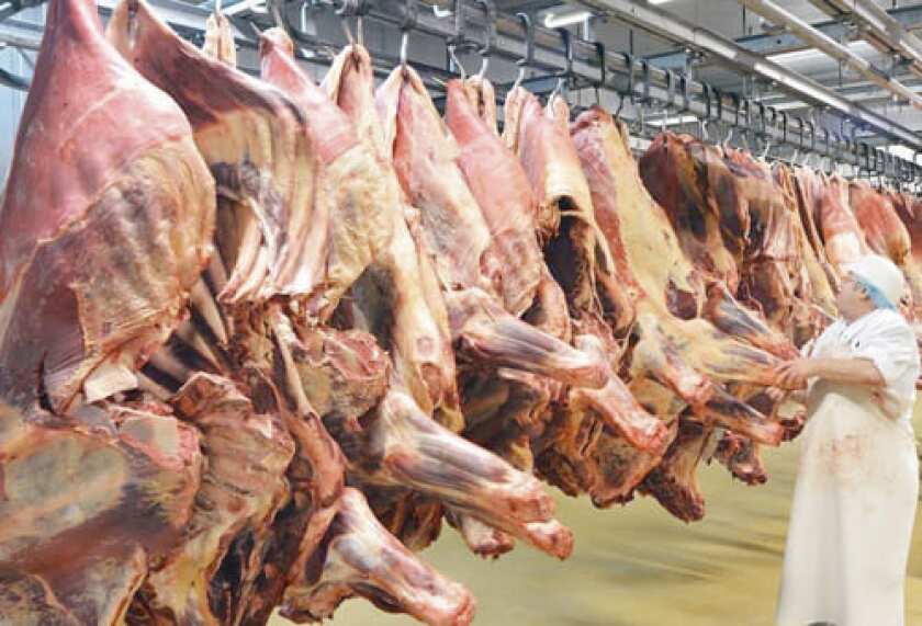 Exportación de carne uruguaya