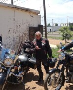 Sergio Méndez, Jorge Blanco y Efraín Lucas dieron la vuelta al país en moto.