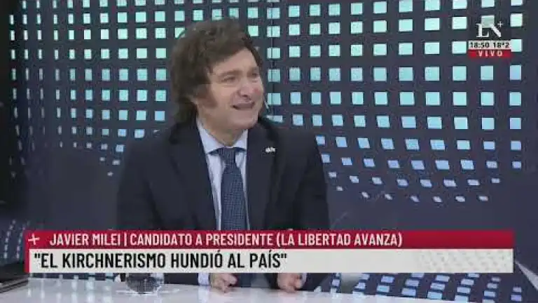 Javier Milei, sobre la posibilidad de bajarse del balotaje contra Massa: “Bajo ningún punto de vista"