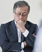 El presidente de Colombia, Gustavo Petro