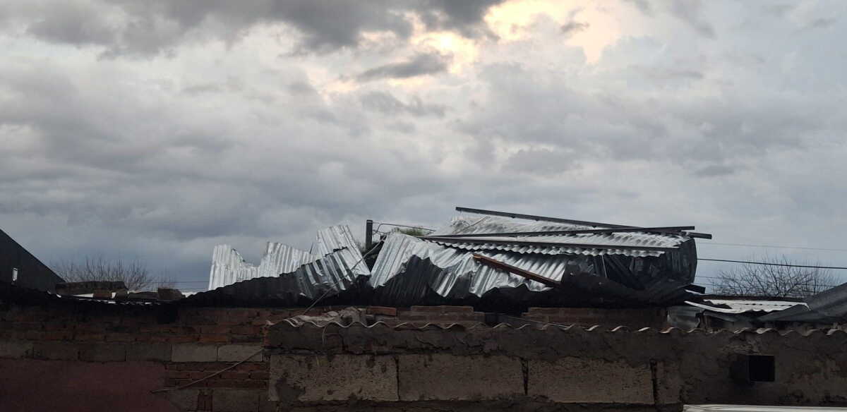 Destrozos en Salto por temporal