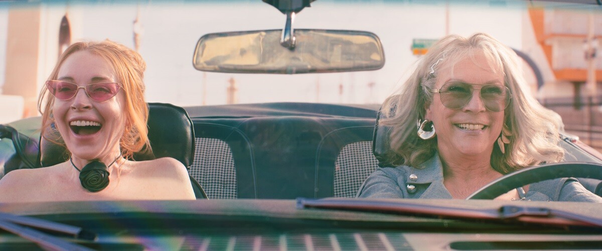 Lindsay Lohan y Jamie Lee Curtis en "Un viernes de locos".