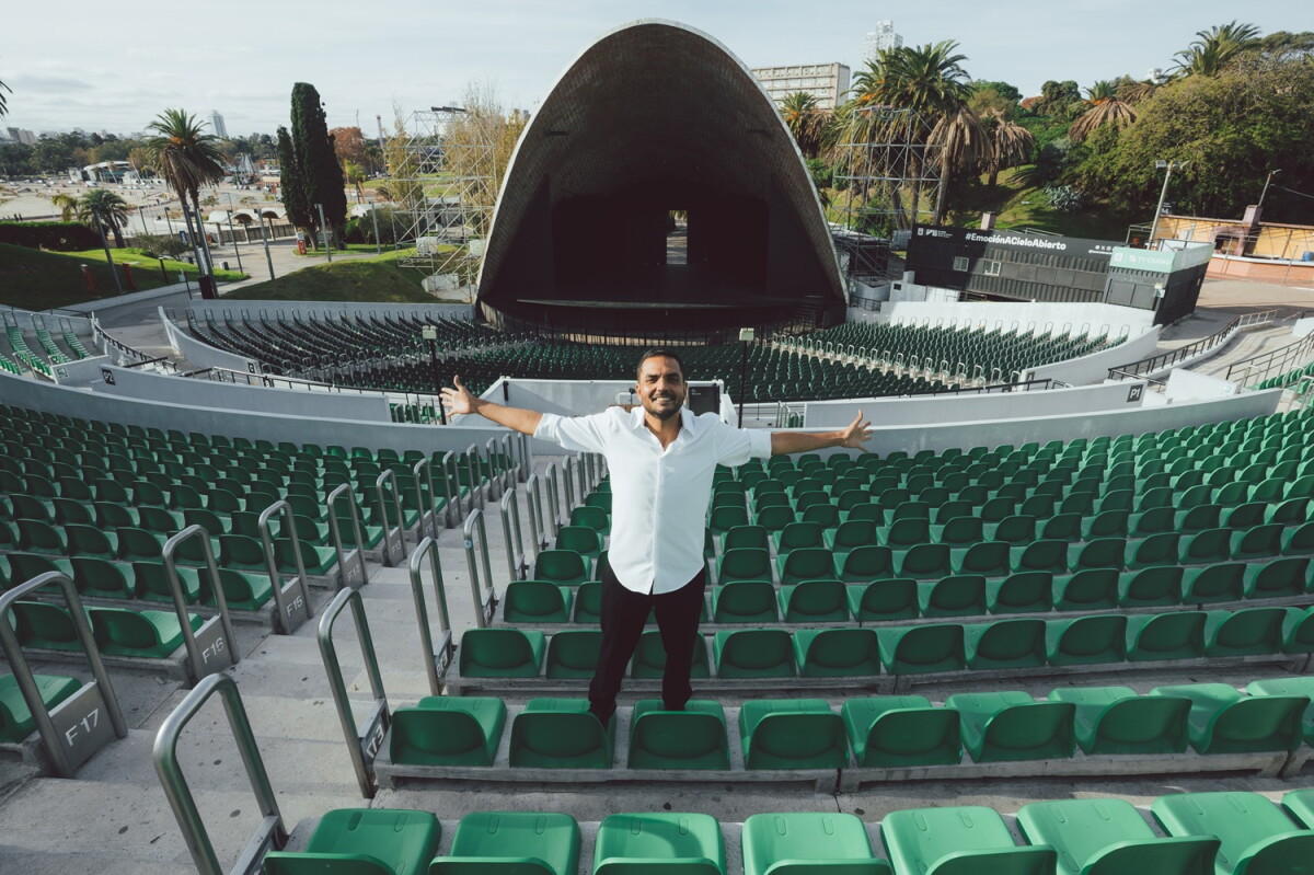 Germán Medina en el Ramón Collazo.