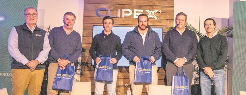 Experiencias Clipex 2024. Alejandro Carle, Martín Olaverry, Fernando Alfonso, Federico Fernández, Nicolás Martínez y Matías Albanell.