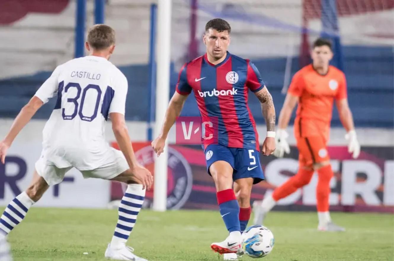 Eric Remedi en San Lorenzo.