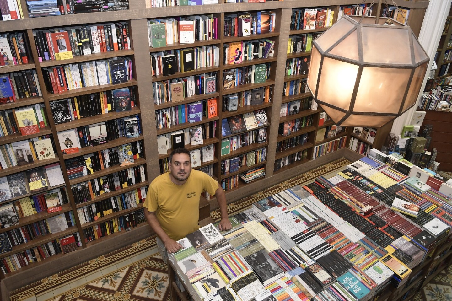 Escaramuza. La obra de la librería comenzó en 2015.