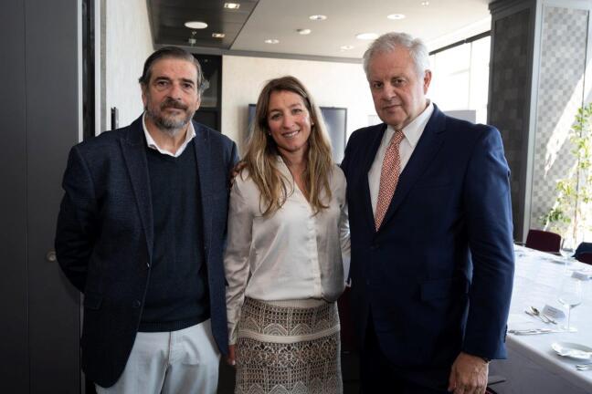 Guillermo Scheck, Paula Brugnini, Miguel Libonatti.