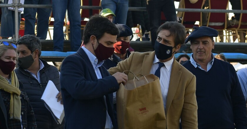 Fernando Alfonso y Luis Lacalle Pou