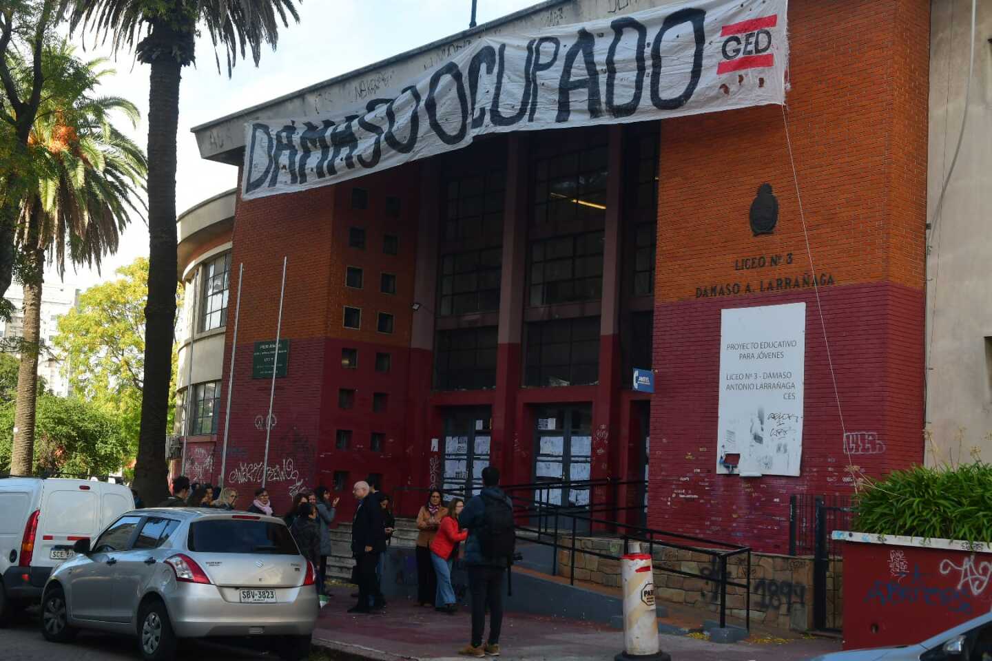 Liceo Dámaso ocupado por estudiantes