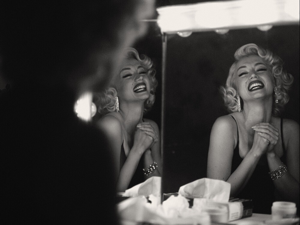 Ana De Armas como Marilyn Monroe en "Blonde". Foto: Netflix
