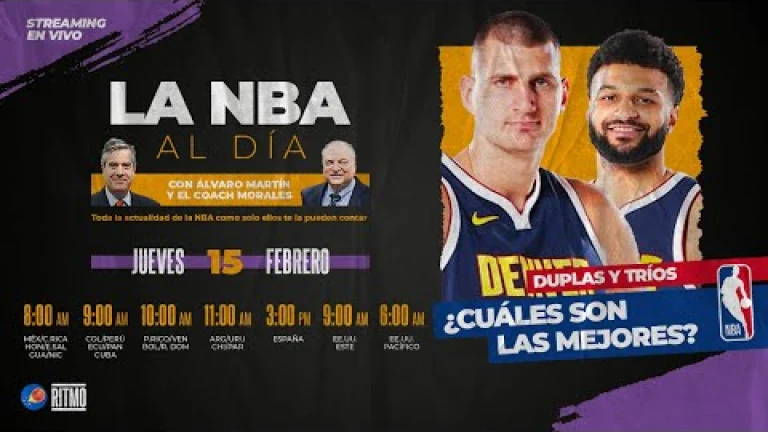 La NBA al Día con Álvaro Martín y el Coach Carlos Morales