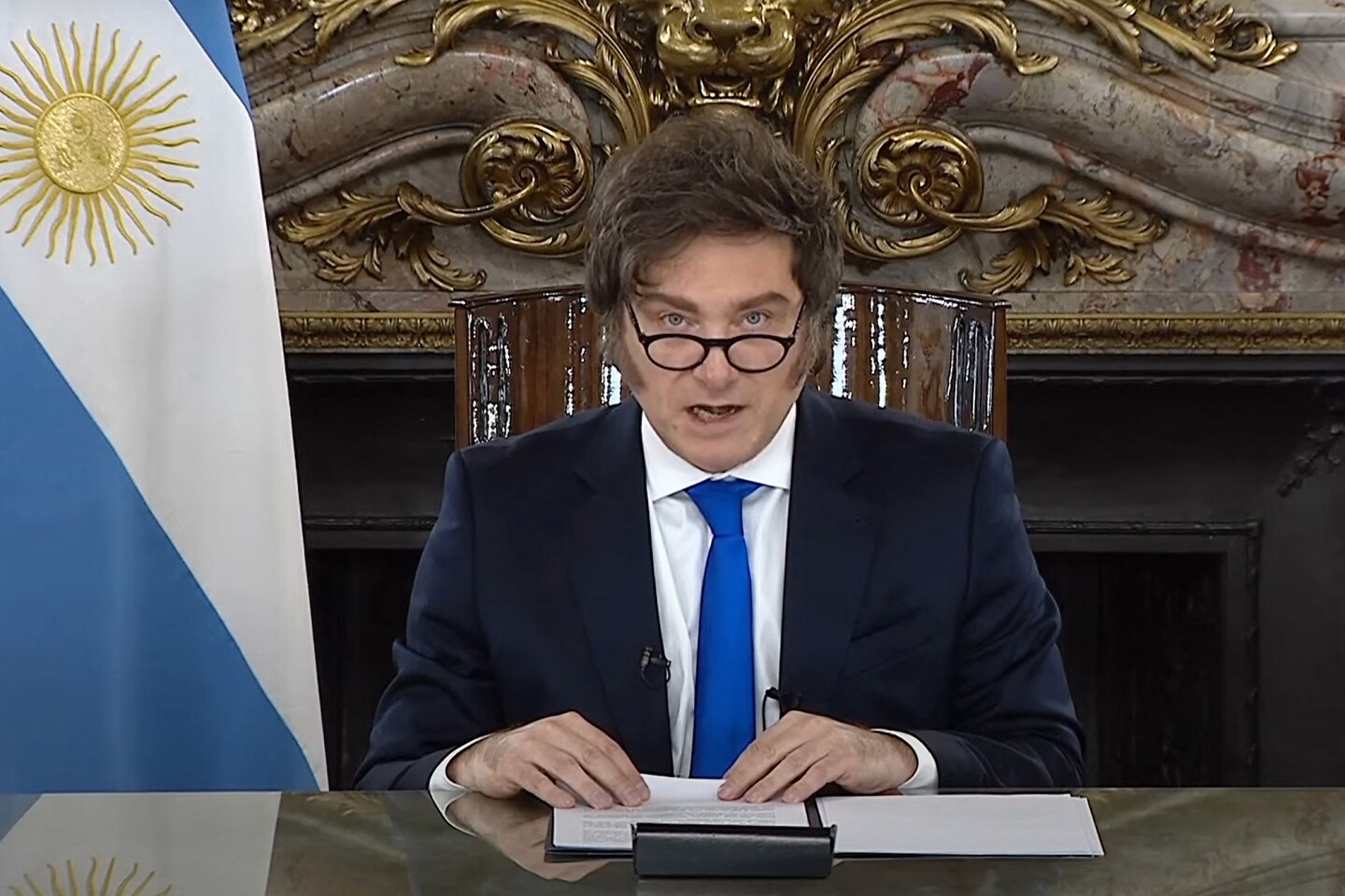 Javier Milei, presidente de Argentina.