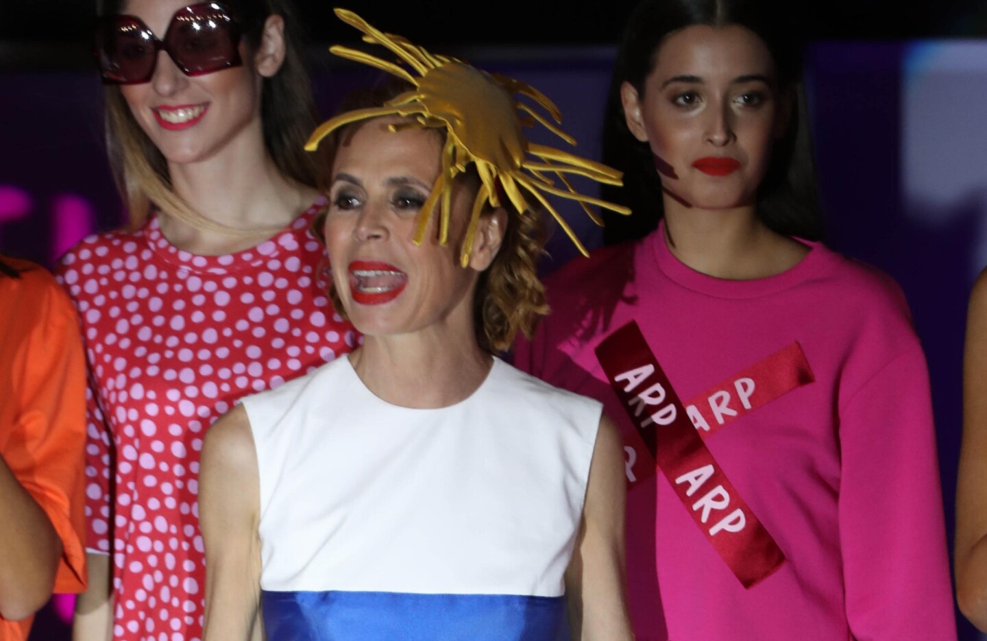 Ágatha Ruiz de la Prada muestra en Uruguay desfile "sevillano y en la calle"