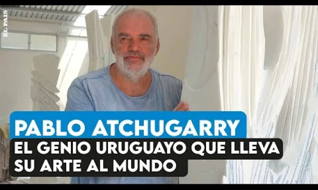 Entrevista con Pablo Atchugarry en el MACA 