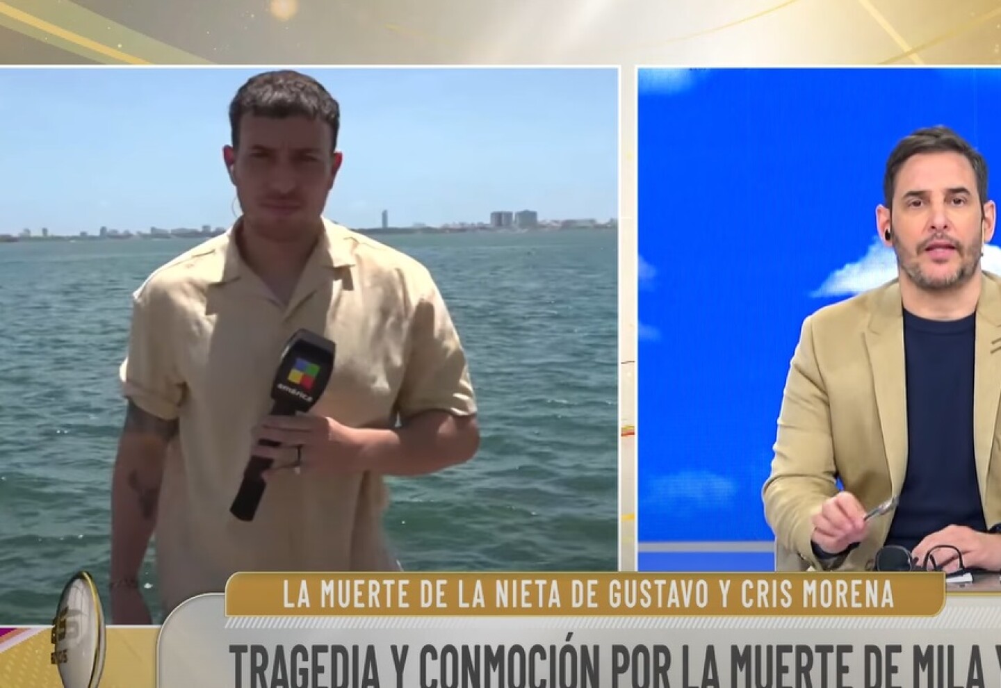 Martín Salwe en el móvil de
