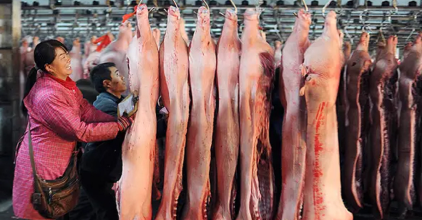 Carne cerdo China