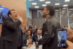 Pelea congreso argentino