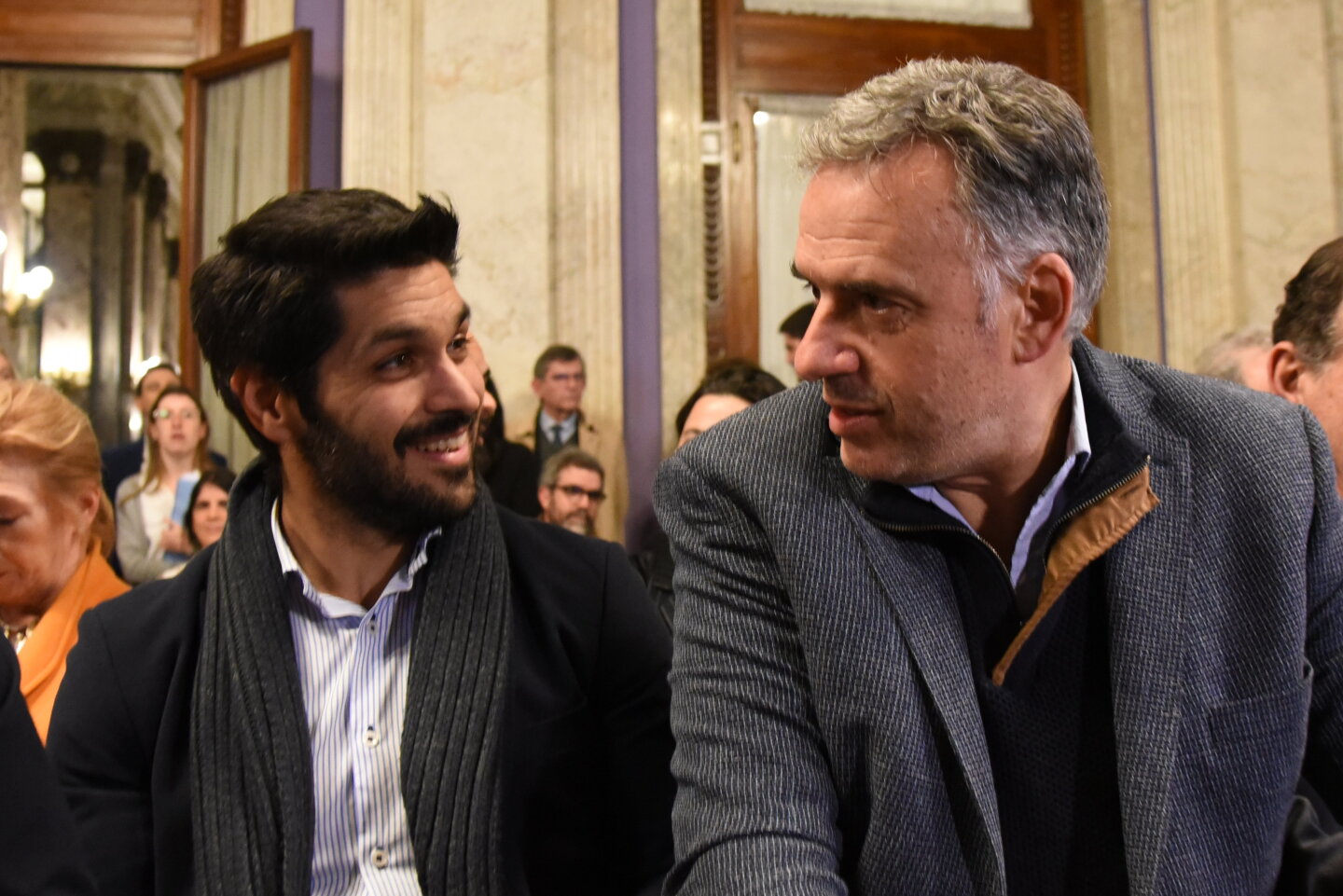 Reunion de Juventud Interpartidaria con candidato presidenciales