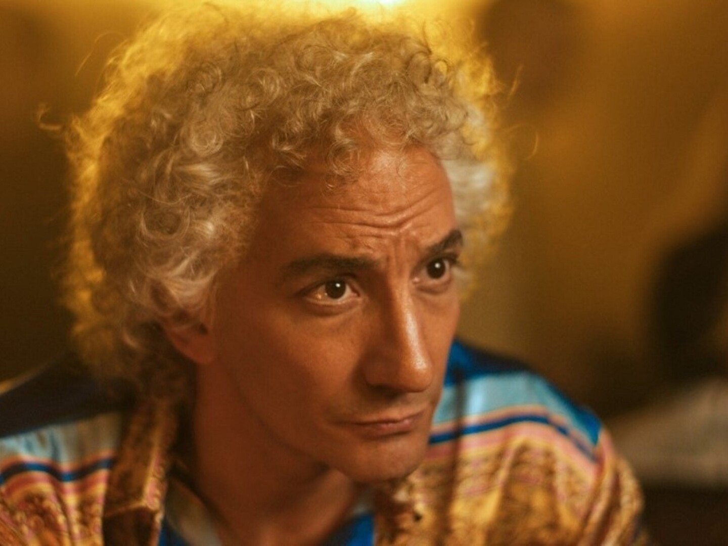 Juan Minujín en la serie "Coppola, el representante".