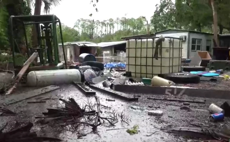 Imágenes De Las Secuelas Del Huracán Idalia