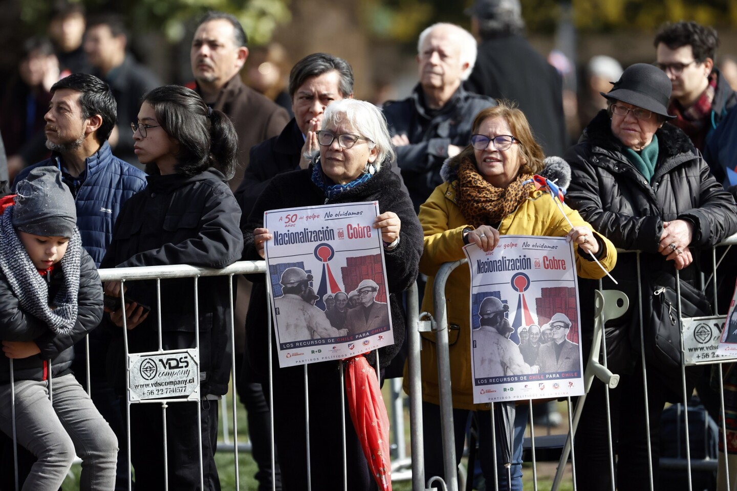 Acto ciudadano en conmemoración de los 50 años del Golpe de Estado en Chile