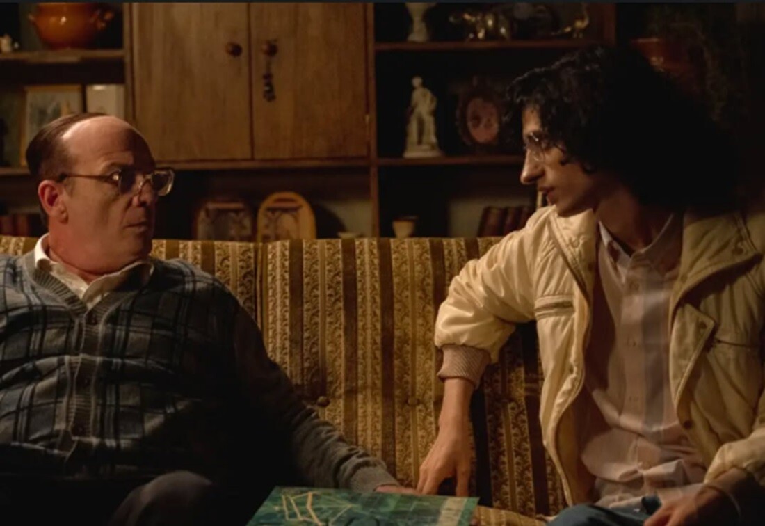 Campi como Rodolfo Páez en "El amor después del amor", junto a Iván Hochman, el actor que hace a Fito.