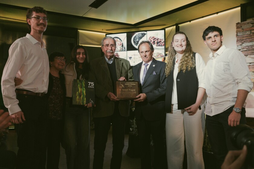 Robert Frugoni y familia