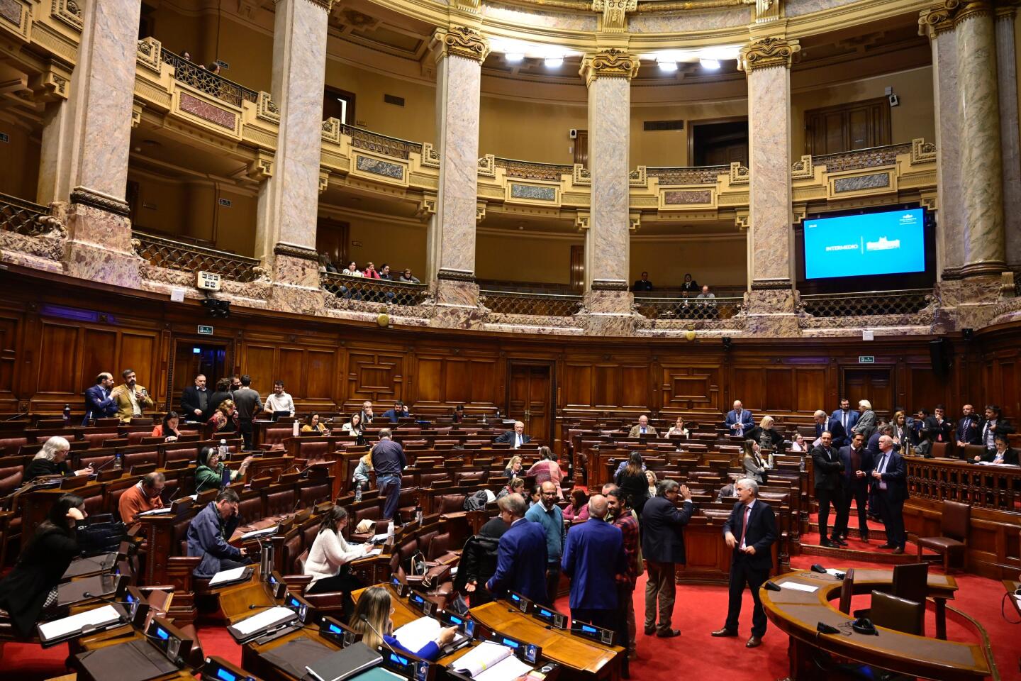 Cámara de Diputados votó ley de reforma de la Caja de Profesionales.