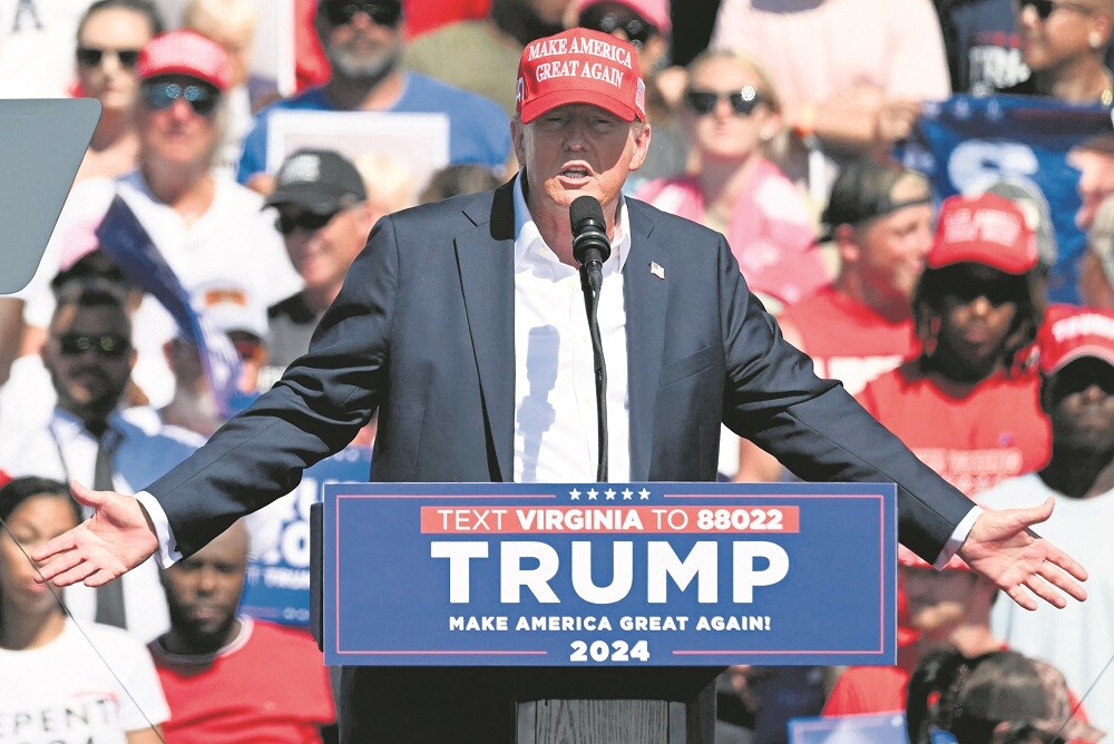Donald Trump: "Orgulloso de ser estadounidense", dijo el expresidente en su red social Truth