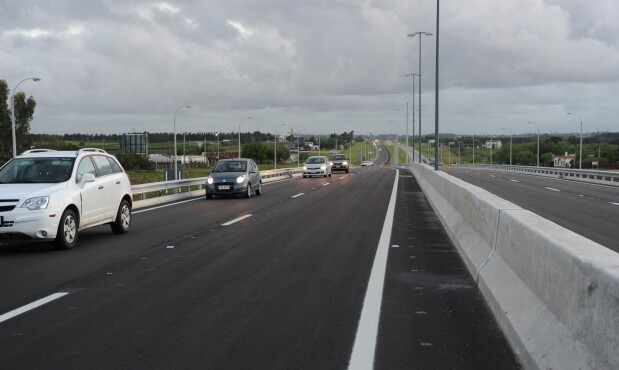 Tránsito por la ruta 5.